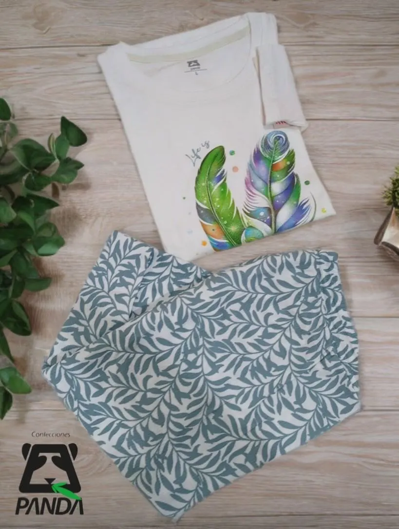 Conjunto Casual Celeste – Estilo y Frescura - Imagen 1